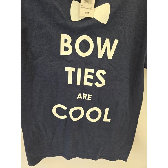 Doctor WHO Men's Large Graphic T-Shirt "Bow Ties are Cool" by Ripple Junction - Picture 4 of 7
